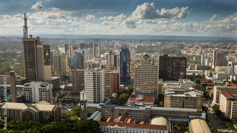 Nairobi central business district